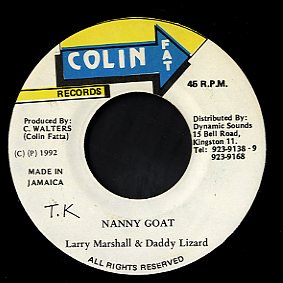 Larry Marshall & Daddy Lizard [ Nanny Goat ] (o7) - CORNER STONE MUSIC