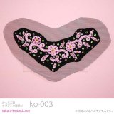 ［衣装用］花の髪飾り（ピンク）KO-003