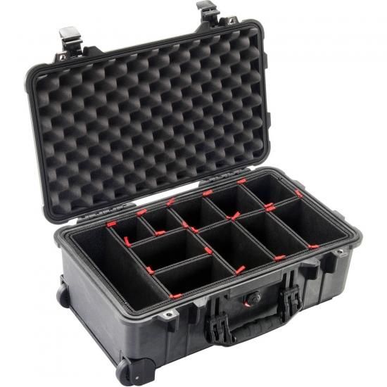 ペリカンケース PELICAN 1510TP Carry-On Case with TrekPak Divider System  (Black)|ペリカンケース|PELICAN CASE の通販ショップ AU Dream