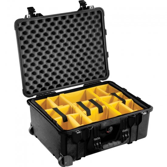 ペリカンケース PELICAN 1564 for the Waterproof 1560 Case with Yellow and Black  Divider Set (Black)|ペリカンケース|PELICAN CASE の通販ショップ AU Dream