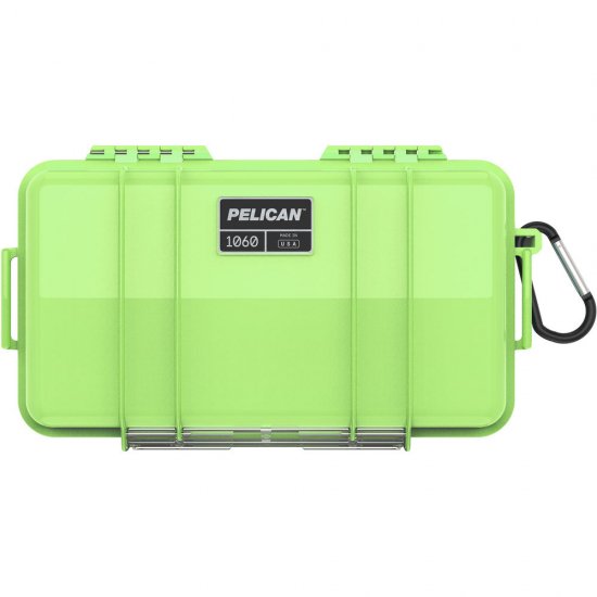 ペリカンケース PELICAN 1060 Solid Micro Case (Black/Bright Green)|ペリカンケース|PELICAN  CASE の通販ショップ AU Dream
