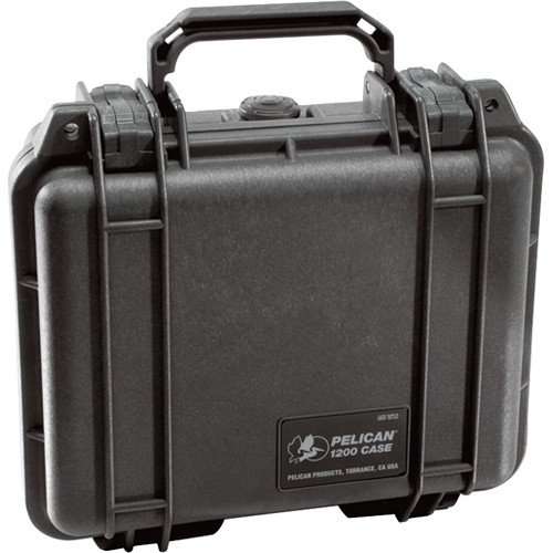 ペリカンケース PELICAN 1200 Case with Foam (Black)|ペリカンケース