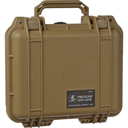 ペリカンケース PELICAN 1200 Case without Foam (Desert Tan