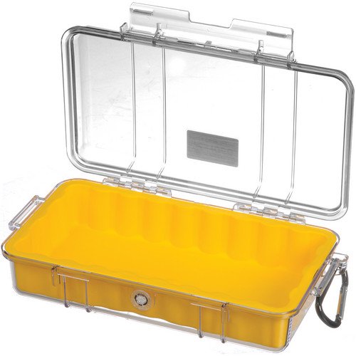 ペリカンケース PELICAN 1060 Clear Micro Case (Yellow)|ペリカンケース|PELICAN CASE の通販ショップ  AU Dream