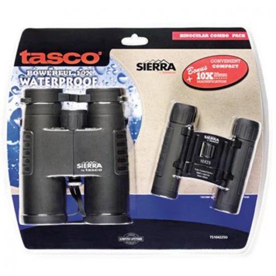 常用双眼鏡 タスコ 【Tasco】 10x42mm and 10x25mm Sierra Binoculars Combo Kit -  【双眼鏡通販専門店】～リッペルスハイ～
