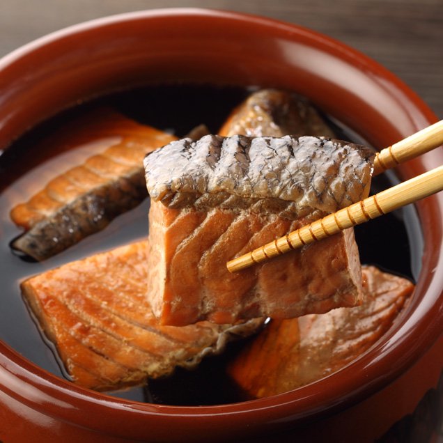 鮭の焼漬 4切入真空パック - 塩引鮭・新巻鮭のお取り寄せ／鮭を手掛け