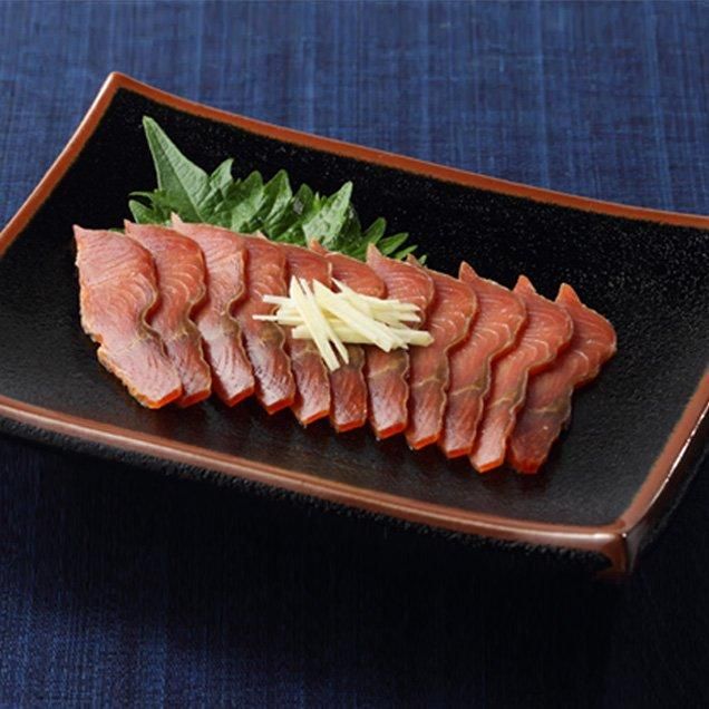 鮭の酒びたし | 60g×2袋 箱入 - 塩引き鮭・新巻鮭のお取り寄せ