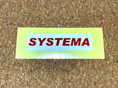 SYSTEMA：SYSTEMAシール 小の商品画像