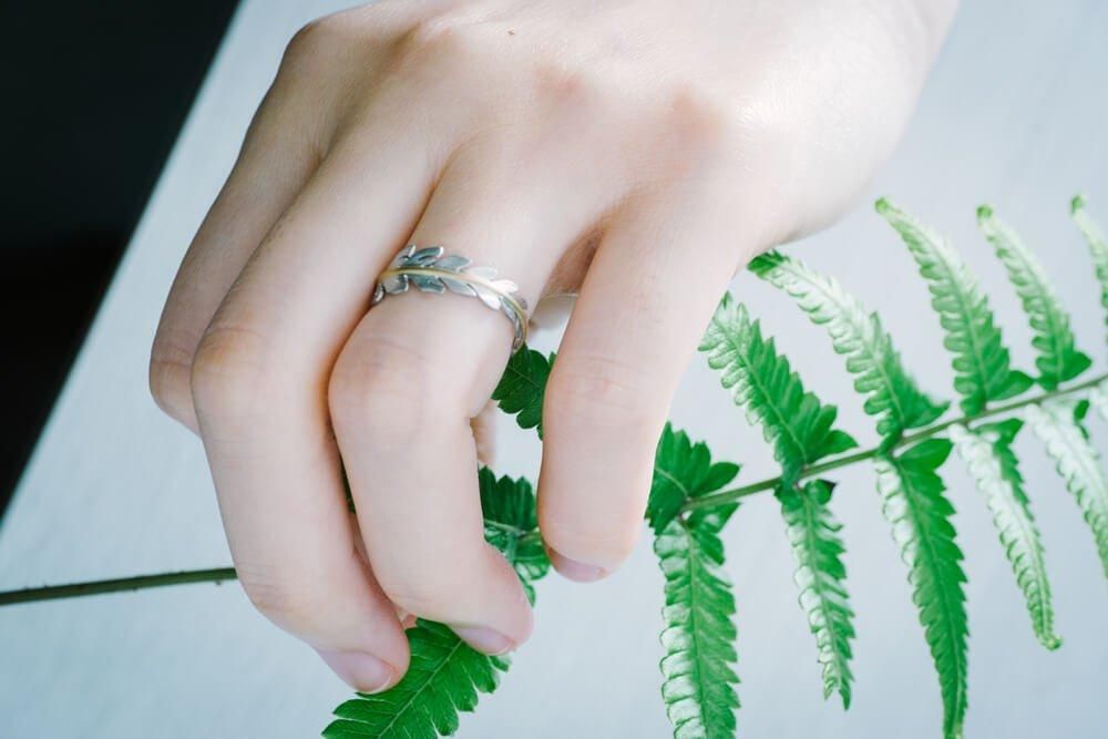 シダの指輪 - Kei Nakamura Jewellery | 屋久島で生まれる感動