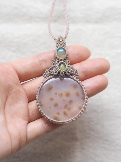 プレシャスオパール（エチオピア産）&ペリドット＆デンドリティック