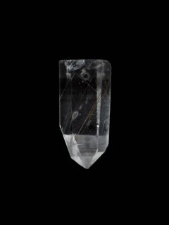 穴あき水晶原石（ブラジル・ミナスジェライス州コリント産）／ルース15