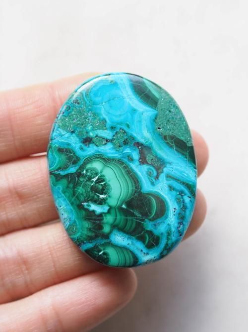 クリソコラマラカイト／ルース10 天然石ルース販売・STONES SPIRIT