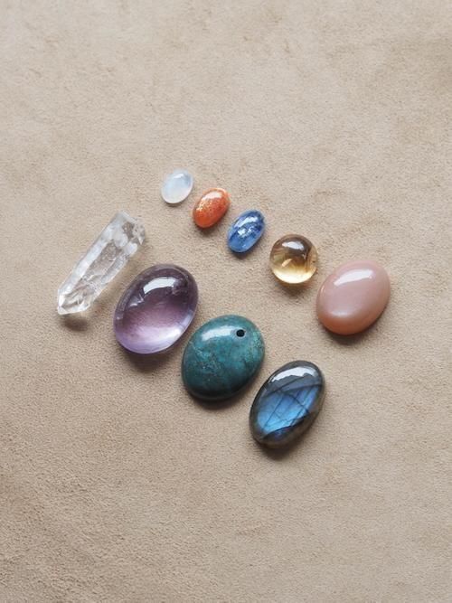 天然石ルースセット STONES SPIRIT 天然石＆マクラメ編みアクセサリー