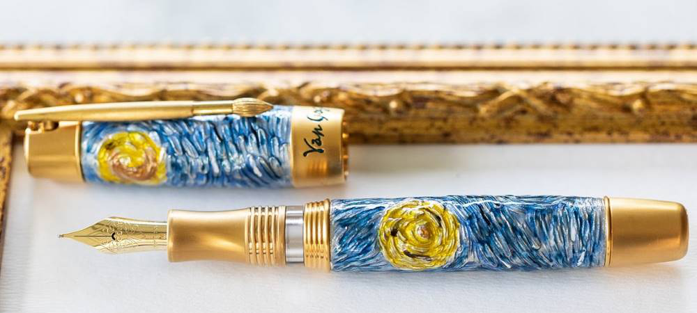 Visconti Van Gogh Dreaming Starry Night fountain pen