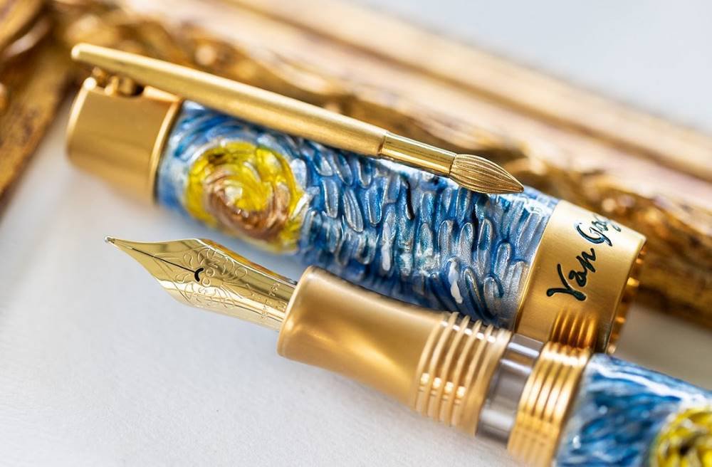 Visconti Van Gogh Dreaming Starry Night fountain pen ƥ