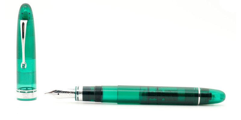 オマス オジヴァ 万年筆 ビジョン グリーン Omas Ogiva Vision Green Fountain Pen｜ インヘリットペン