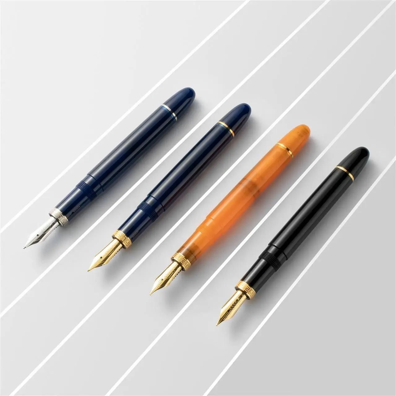 オマス オジヴァ ブルー シルバートリム 万年筆 Omas Ogiva Blue