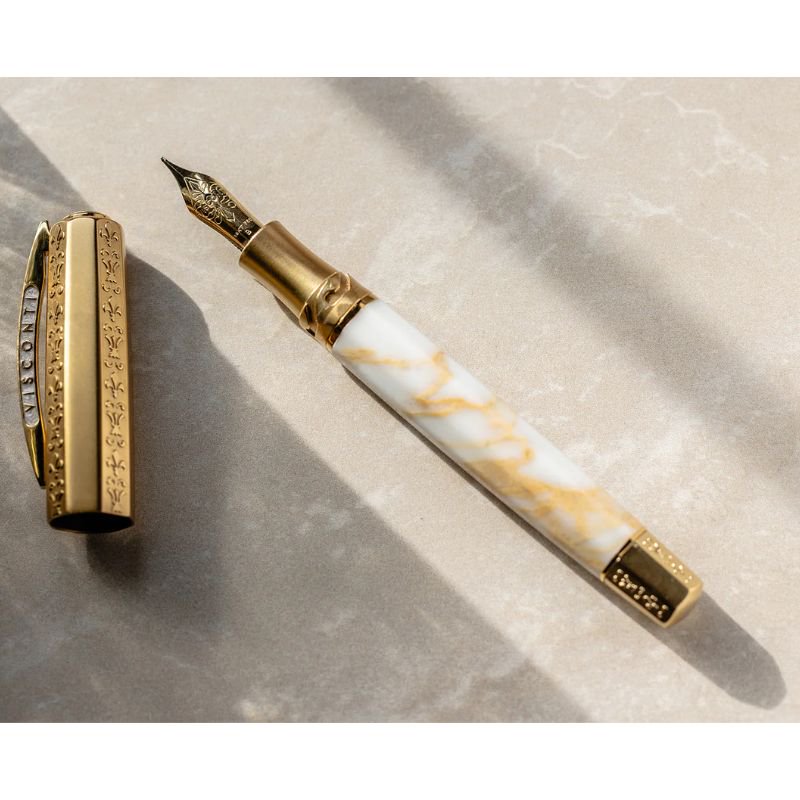 ビスコンティ 万年筆 限定品 イル・マニーフィコ カラカッタゴールドマーブル Visconti Il Magnifico Calacatta Gold  Fountainpen │ インへリットペン