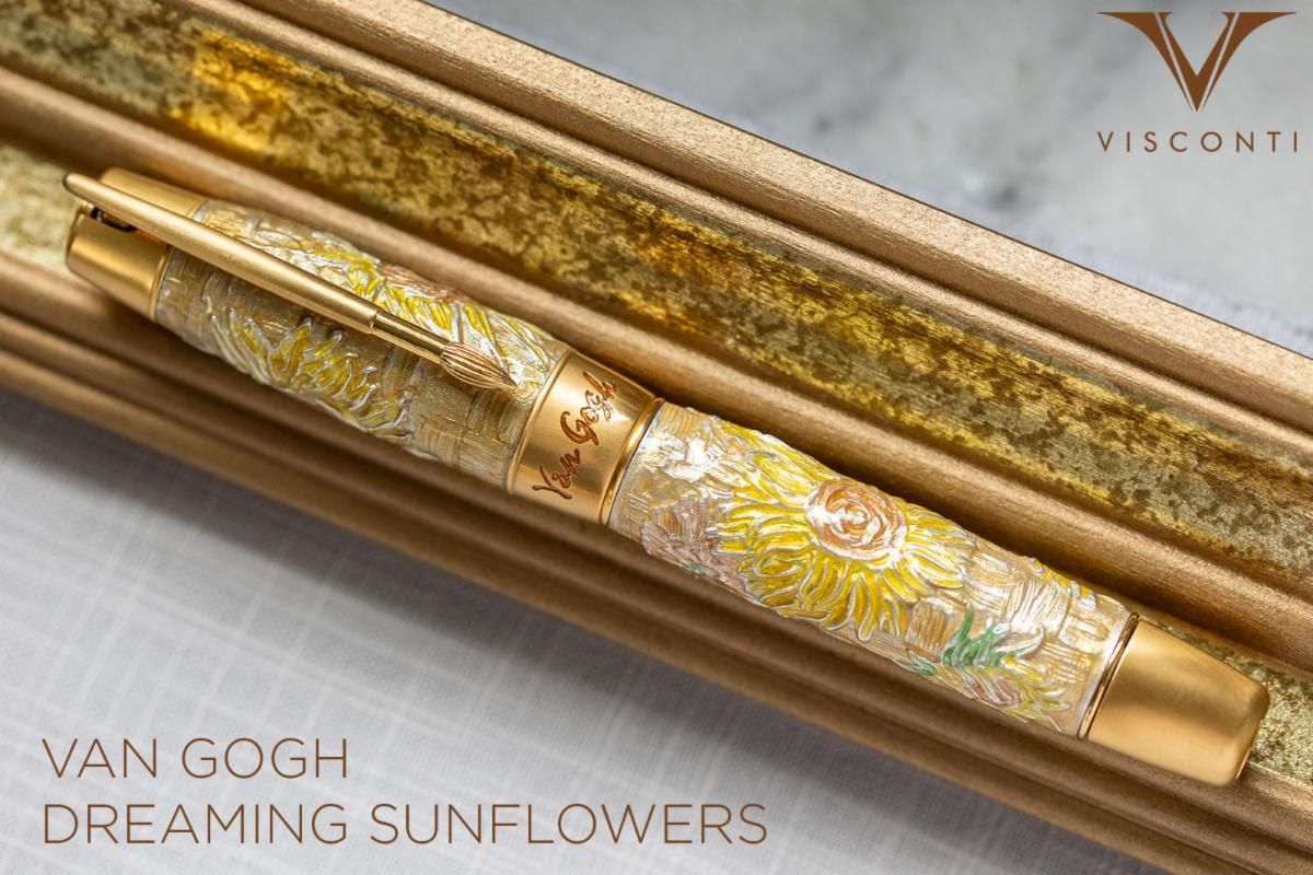 ビスコンティ 万年筆 限定品 ヴァン・ゴッホ ドリーミング サン