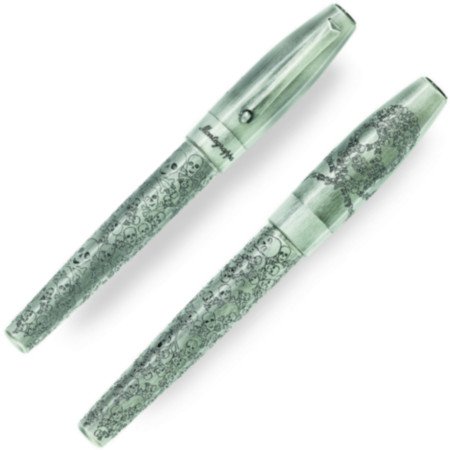 モンテグラッパ 万年筆 メリースカル シルバー Montegrappa Merry