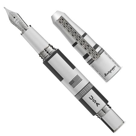 【希少】モンテグラッパ ミクラ 万年筆 ペン先 750 925 クリアブルー 希少】モンテグラッパ ミクラ 万年筆 ペン先 750 925 クリア