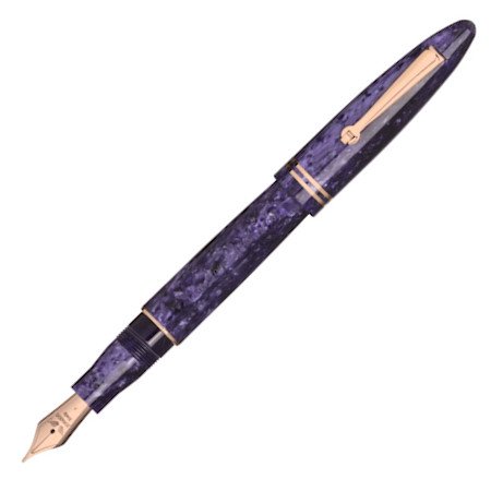 JINHAOX450エレガントパープルとゴールデンクリップミディアムペン先万年筆