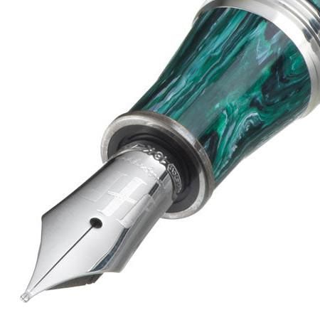 モンテグラッパ 万年筆 限定品 ミア グリーン クリソコラ（珪