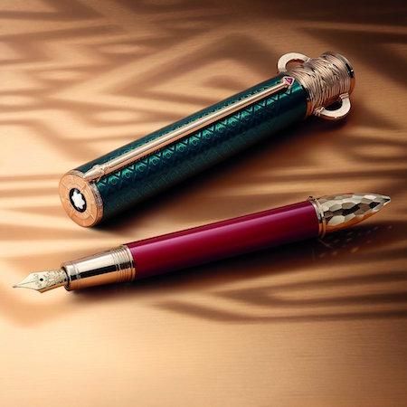 MontBlanc モンブラン 万年筆 パトロン モクテスマ F 125420 - 筆記具