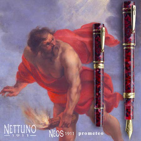 ネットゥーノ 1911 万年筆 ネオス プロメテウス Nettuno 1911 NEOS