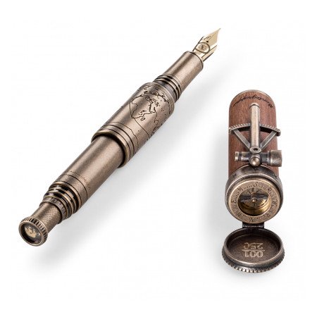 モンテグラッパ 万年筆 限定品 エイジ・オブ・ディスカバリー Montegrappa Age Of Discovery Fountain Pen │  インへリットペン