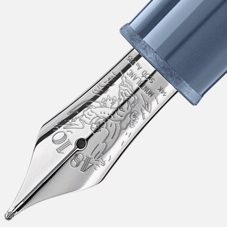 モンブラン 万年筆 特別生産品 マイスターシュテュック グレイシャー ル・グラン Montblanc Meisterstuck Resin  Glacier LeGrand Fountain Pen │インへリットペン