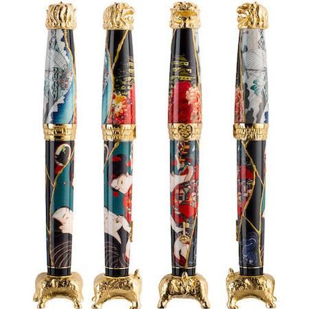 モンテグラッパ 万年筆 特別限定品 美女と野獣 by 富田一彦 モンテグラッパ 万年筆 特別限定品 美女と野獣 by 富田一彦