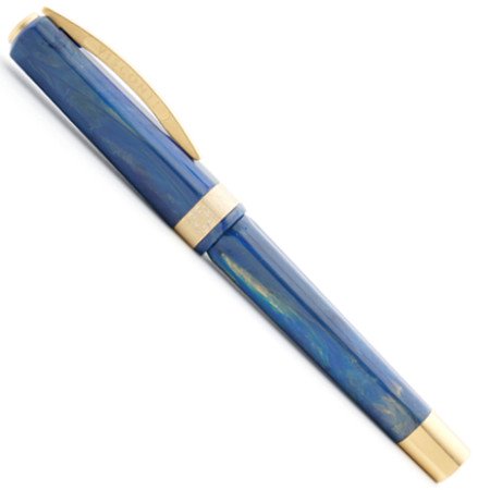 ビスコンティ 万年筆 オペラ ゴールド ブルー Visconti Opera Gold Blue Fountain Pen │ インへリットペン