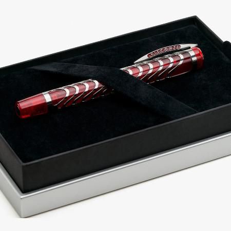 【希少廃盤・23K】ビスコンティ 万年筆 竹 アジア レッド VISCONTI 希少廃盤・23K】ビスコンティ 万年筆 竹 アジア レッド VISCONTI