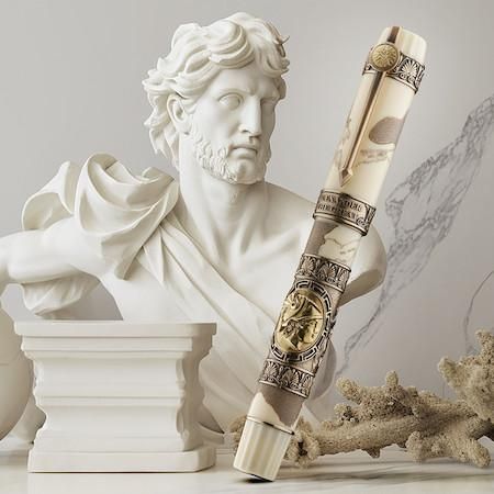 ビスコンティ 万年筆 限定品 アレクサンダー大王 Visconti