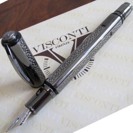 ビスコンティ 万年筆 限定品 メトロポリス ガンメタル Visconti Metropolis Gun Metal fountain pen │  インへリットペン