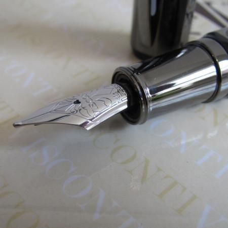 ビスコンティ 万年筆 限定品 メトロポリス ガンメタル Visconti Metropolis Gun Metal fountain pen │  インへリットペン