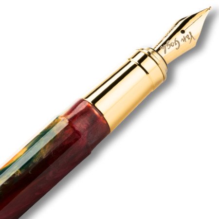 VISCONTI 万年筆 VAN GOGHシリーズ グリーン 未使用筆記具の種類万年筆