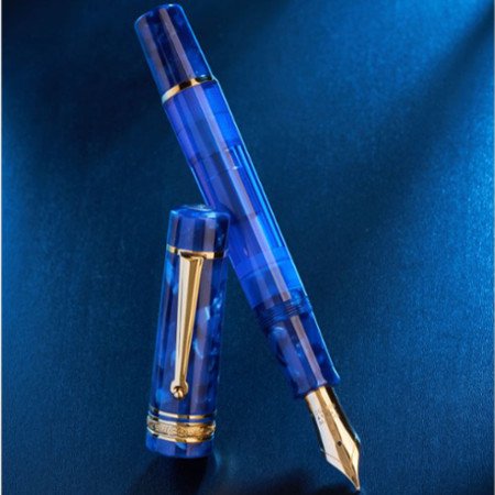 デルタ 万年筆 特別限定品 インペリアルブルー Delta Imperial Blue Fountain Pen02