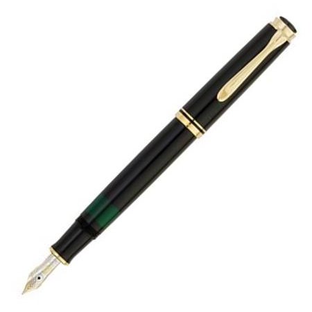 ペリカンM400黒軸万年筆(ペン先現行のEFに換装ほぼ未使用ペン先) - 文房具