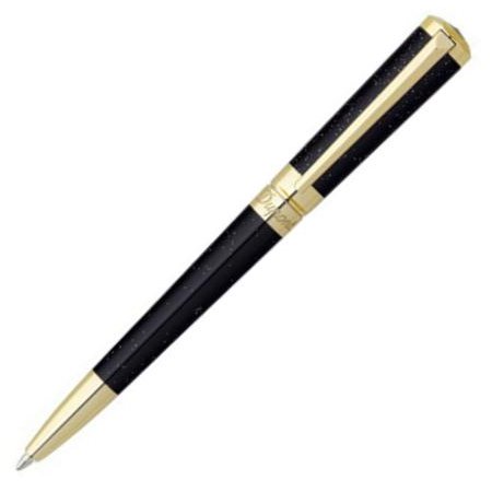 デュポン ボールペン ミニ・リベルテ　ブラック×ゴールドメインイメージ