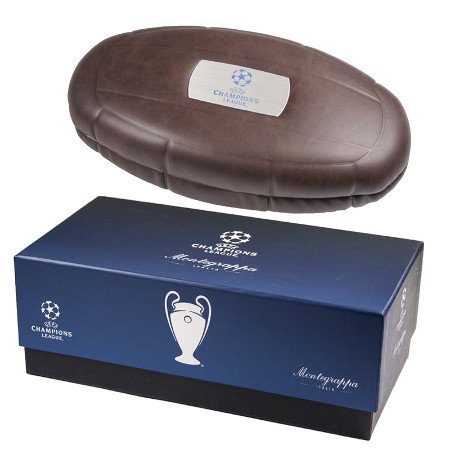モンテグラッパ 万年筆 特別生産品　UEFA　チャンピオンズリーグモデル　グレー03