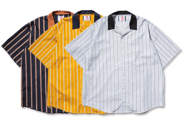 SON OF THE CHEESE  stripe stripe shirts