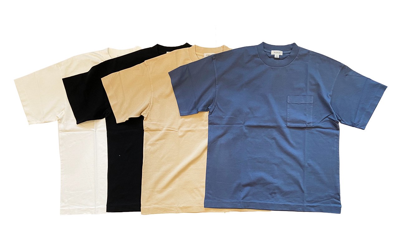 【tone】POCKET T SHIRT｜TO-SS21-CT01