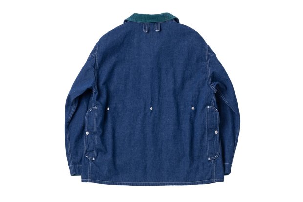 【ANACHRONORM】DENIM HUNTING JACKET INDIGO｜AN202