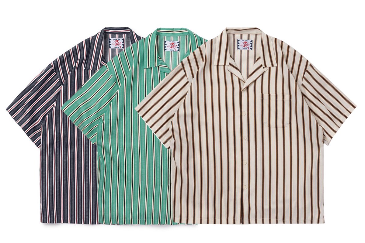 【SON OF THE CHEESE】Stripe Jacquard Shirt -  FROLIC(フローリック)鳥取市のセレクトショップ｜FROLIC通販サイト