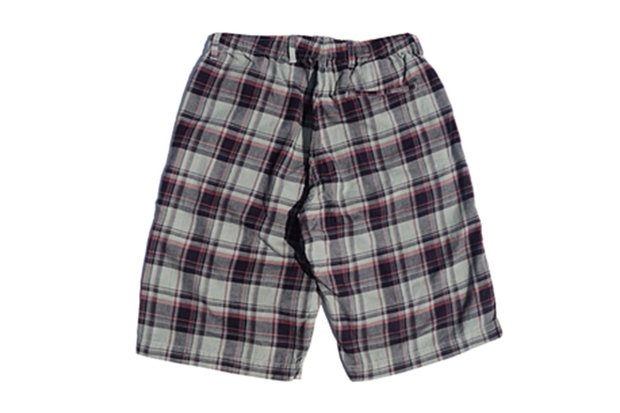 THE UNION｜THE FABRIC】check overdyed short pants - FROLIC(フロー