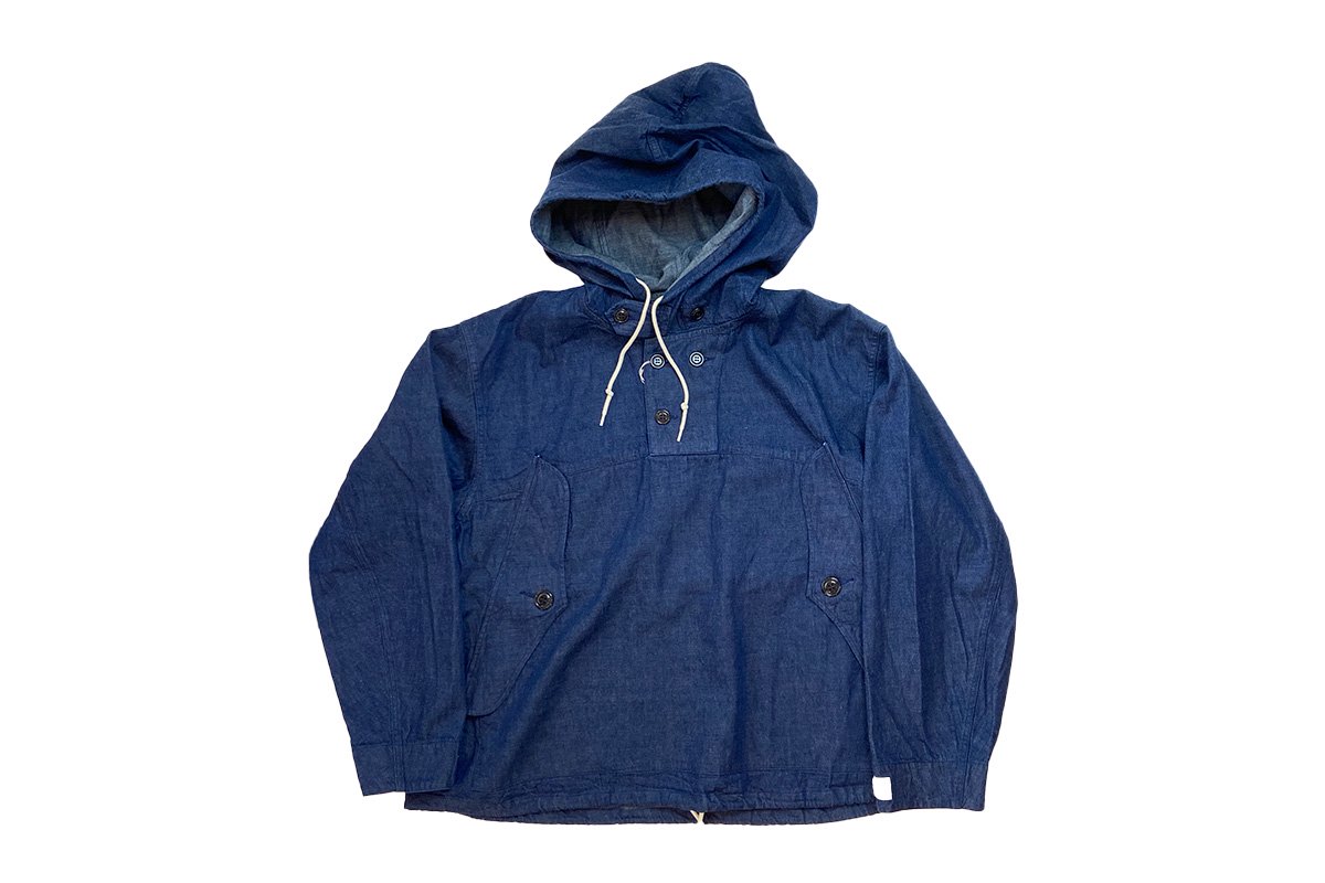 【H.UNIT】Denim anorak hoodie - FROLIC(フローリック)鳥取市のセレクトショップ｜FROLIC通販サイト