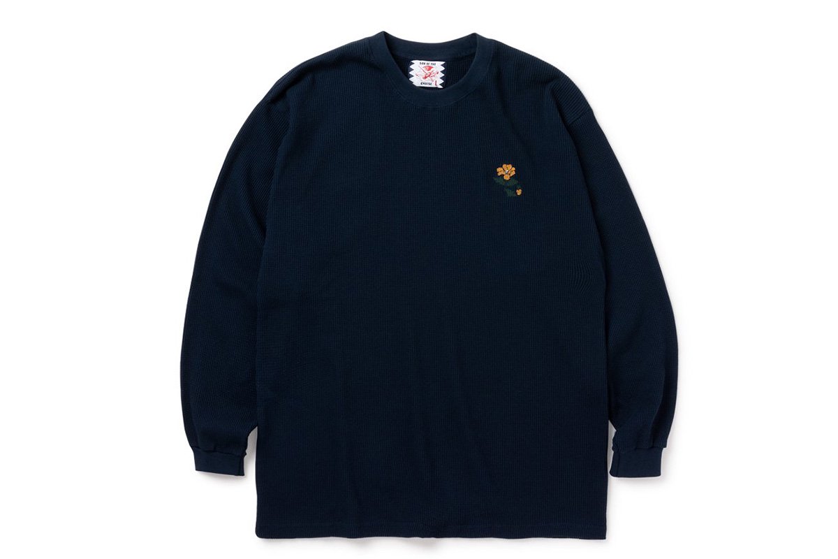 【SON OF THE CHEESE】Flower embroidery Thermal -  FROLIC(フローリック)鳥取市のセレクトショップ｜FROLIC通販サイト