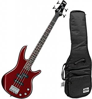 Ibanez Mikro GSRM20 Short Scale 4 String Root Beer Metallic Bass with Gig Bag